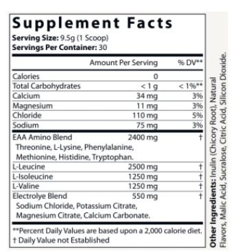 BCAA + EAA with ELECTROLYTES