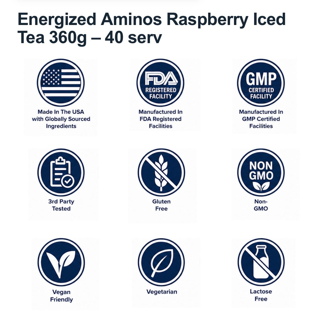 ENERGIZED AMINOS
